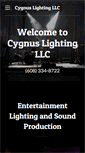 Mobile Screenshot of cygnuslighting.com